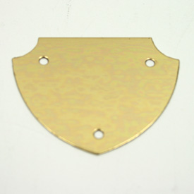 Gold Aluminum Shield Plate