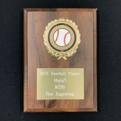 MVP Baseball Plaque